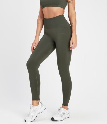 Taupe Green MP Women's Rest Day Seamless Leggings