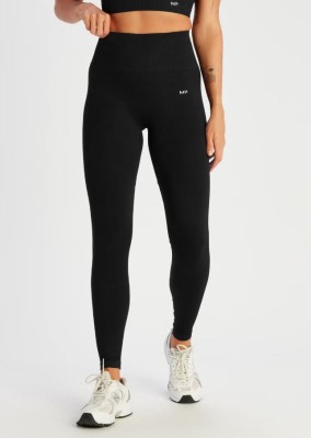 MP Tempo Rib Seamless Leggings for Women in Black